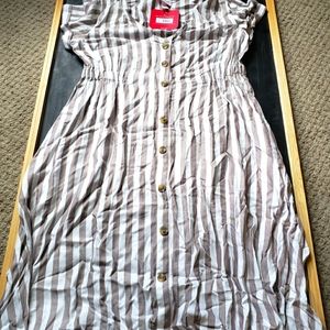 Striped Maternity Dress